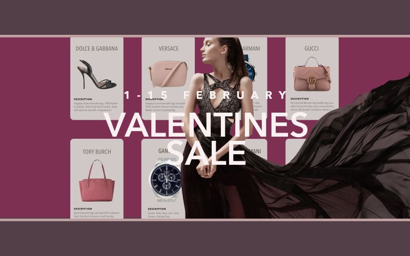 Valentine’s Sale: Extra 10% OFF Selected Brands Available at BrandsGateway