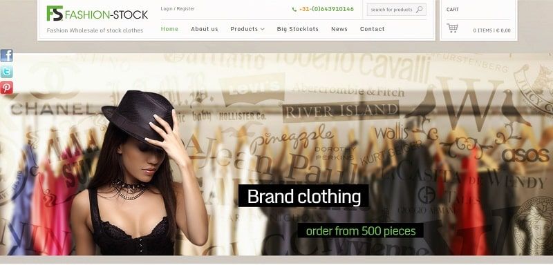 wholesale clothing suppliers netherlands