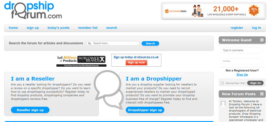 dropshipping forums
